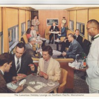 &quot;The Luxurious Holiday Lounge on Northern Pacific Mainstreeter&quot;
